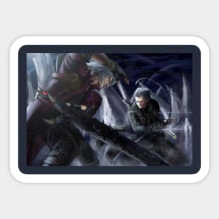 Dante vs Vergil Sticker